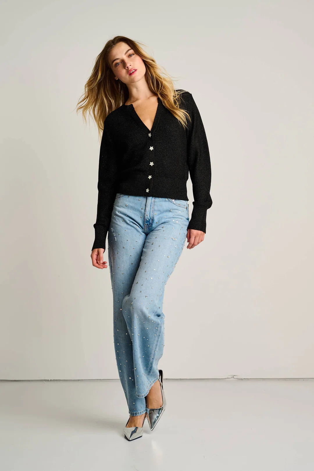 Lisa Todd Star Shine Sweater - Black