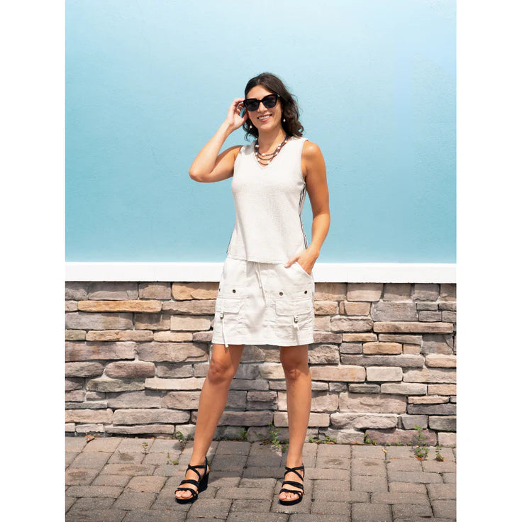 XCVI Leto Mini Skirt