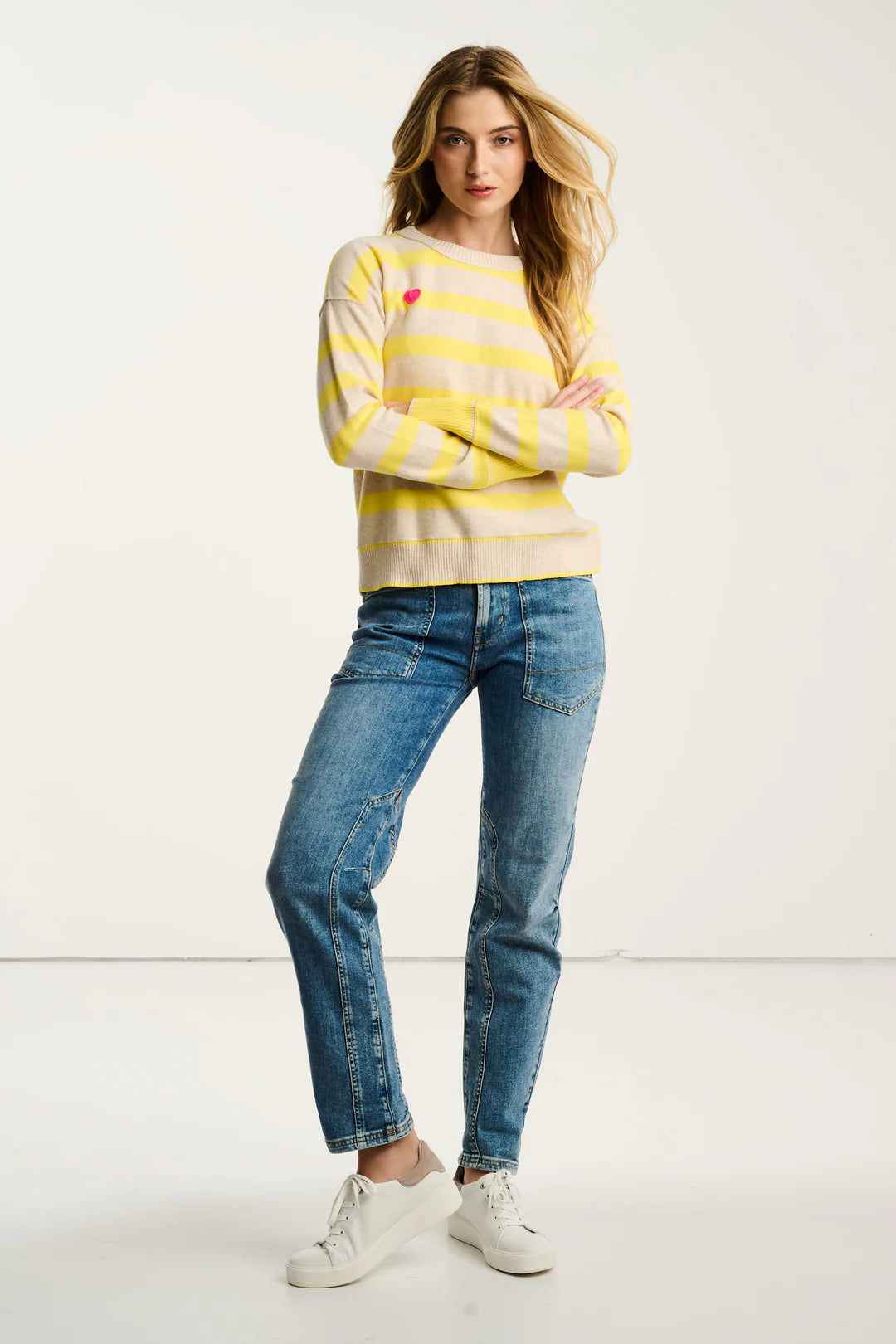 Lisa Todd Subtle Love Sweater - Almond/Butter
