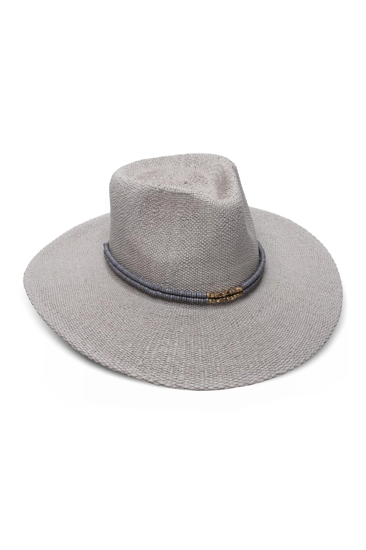 Smokey Straw Rancher Hat - Grey