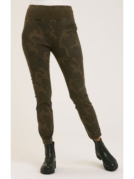 XCVI Wearables Cascade Legging-Boxwood