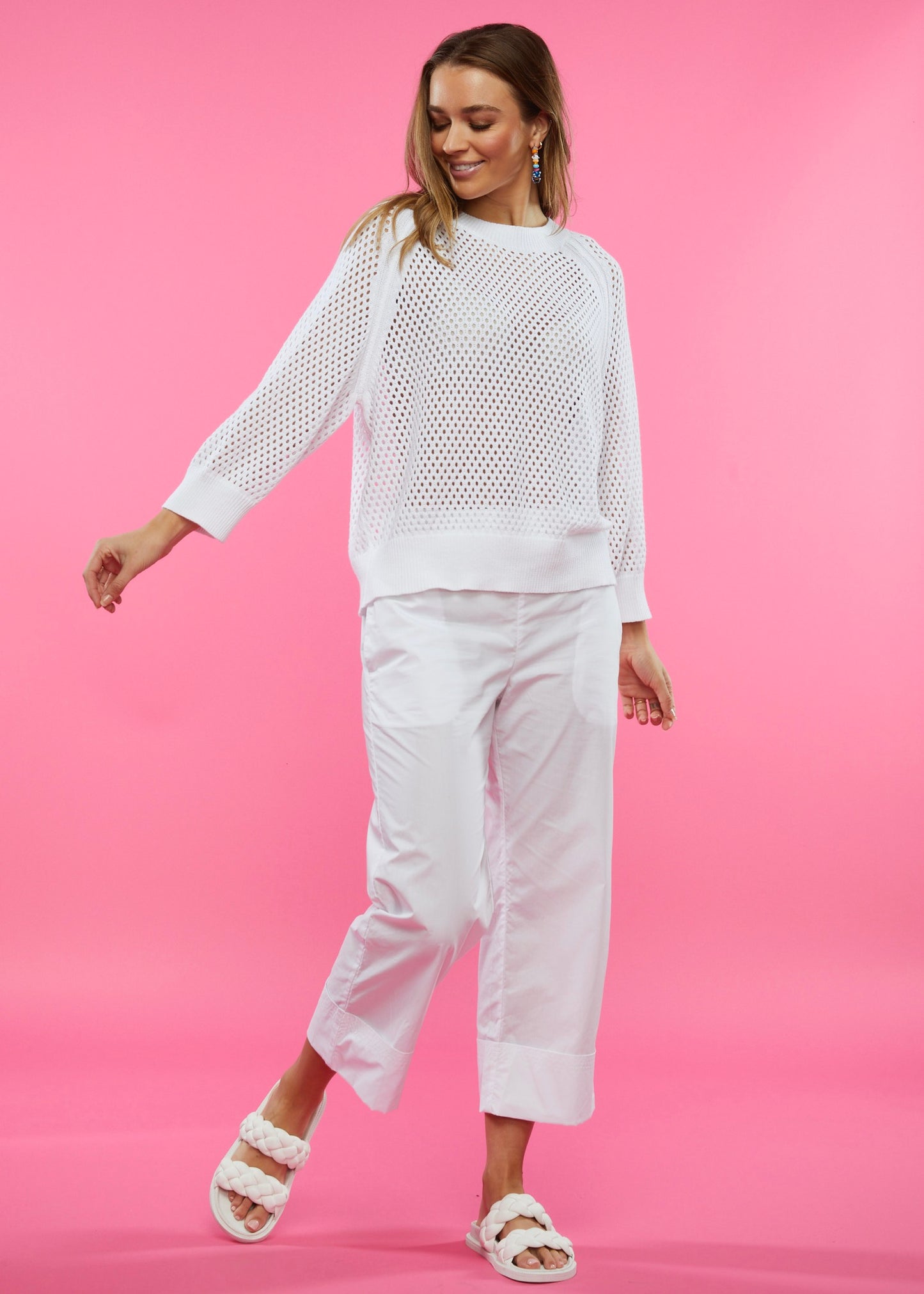 Zaket and Plover Holey Top