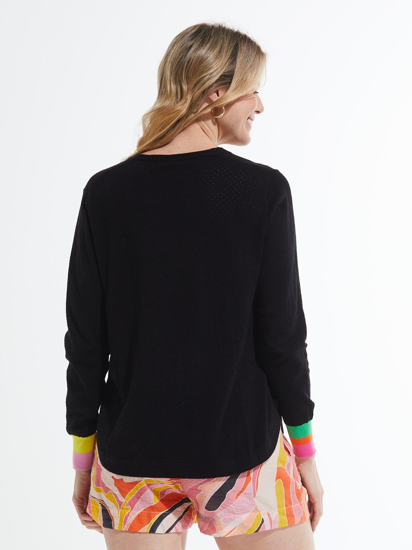 Zaket & Plover Pocket Detail Sweater Black