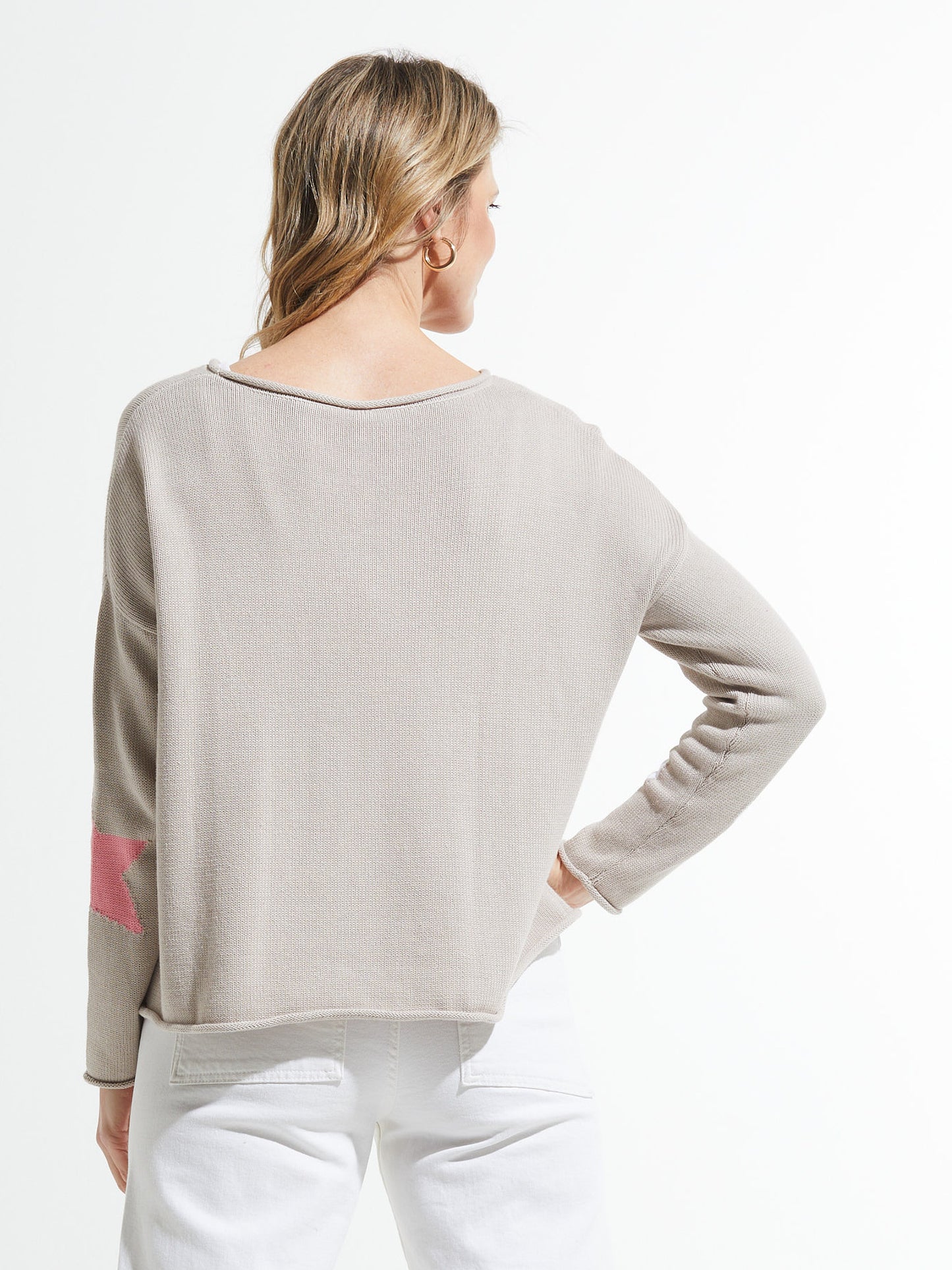 Zaket & Plover To The Moon Sweater Putty ZP7425U