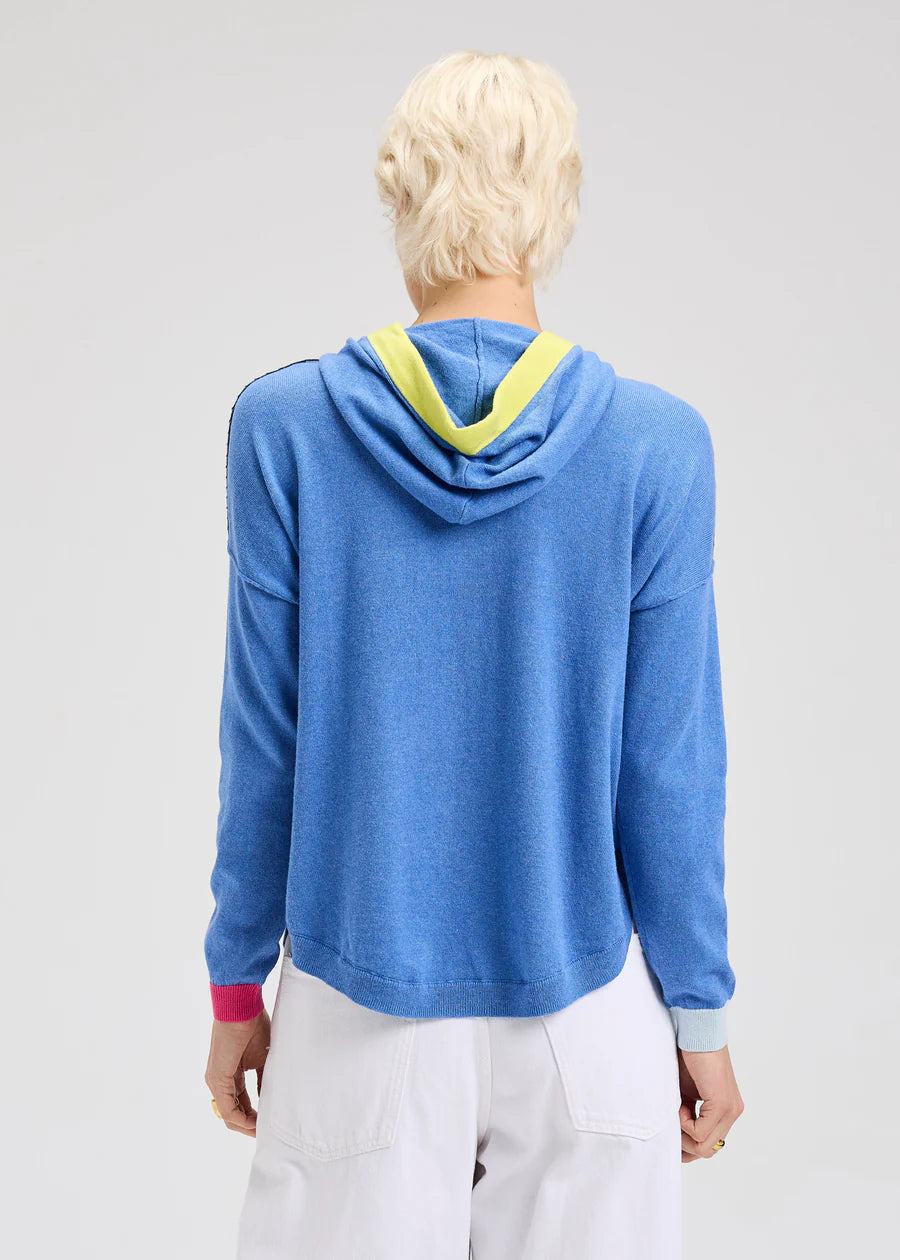 Zaket & Plover Joey Pocket Hoodie - Chambray