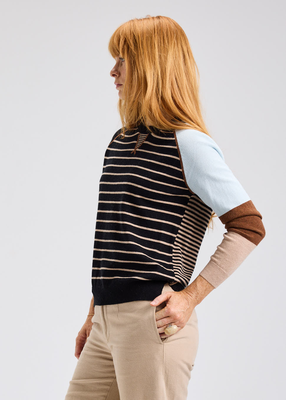 Zaket & Plover Breton Sweater Black
