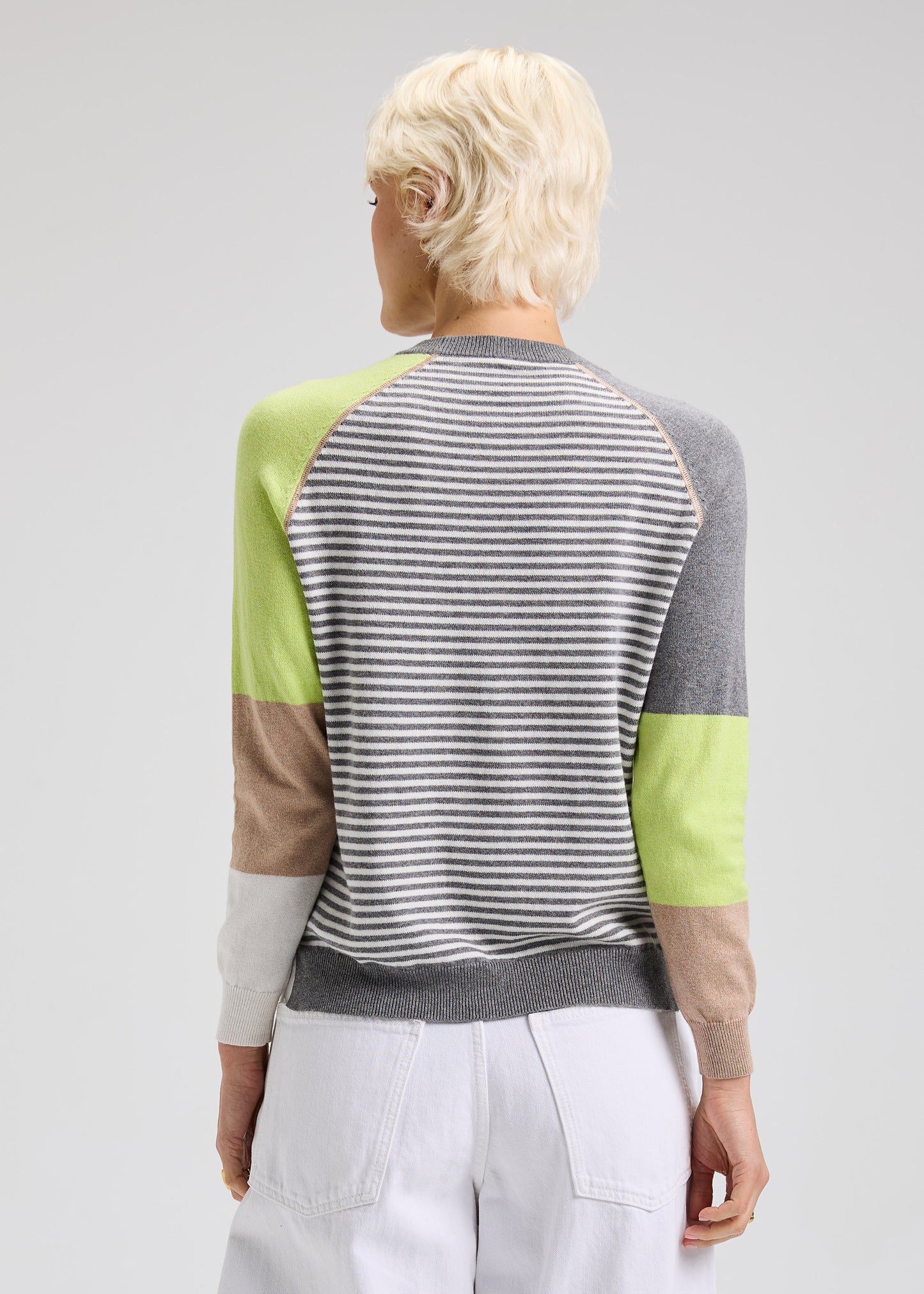 Zaket & Plover Breton Sweater Cloud