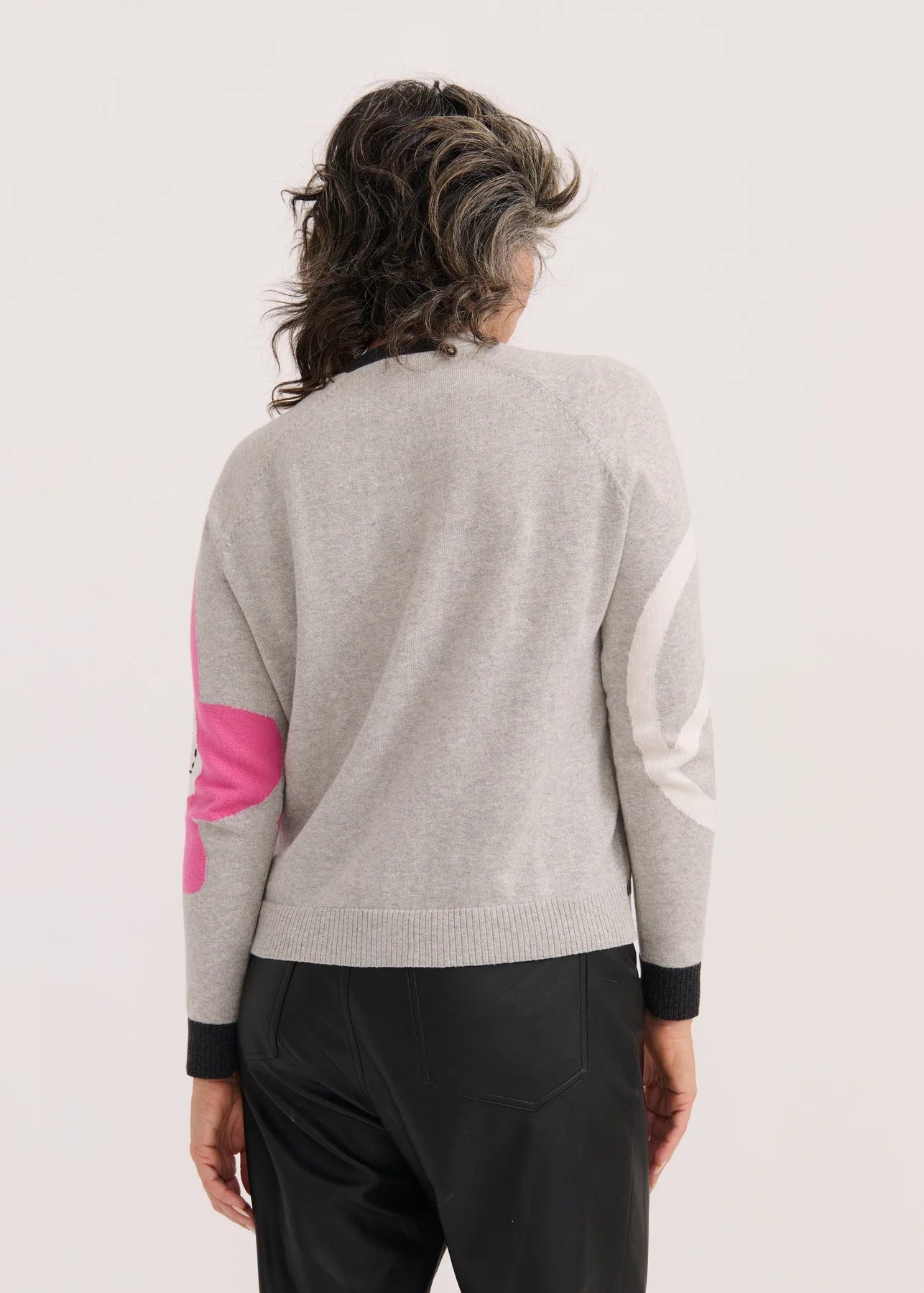 Zaket & Plover Peace Please Cardi - Marl