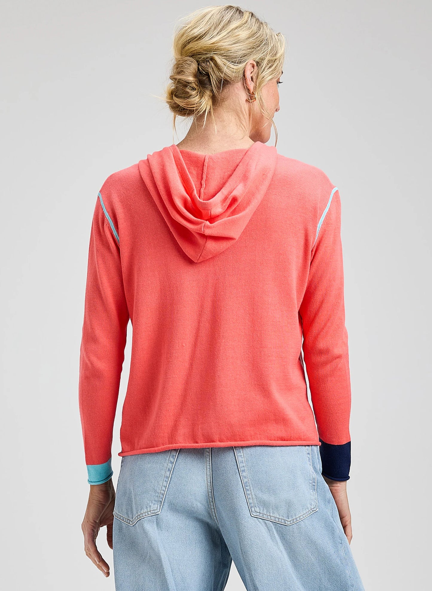 Zaket & Plover Sports Hoodie Coral