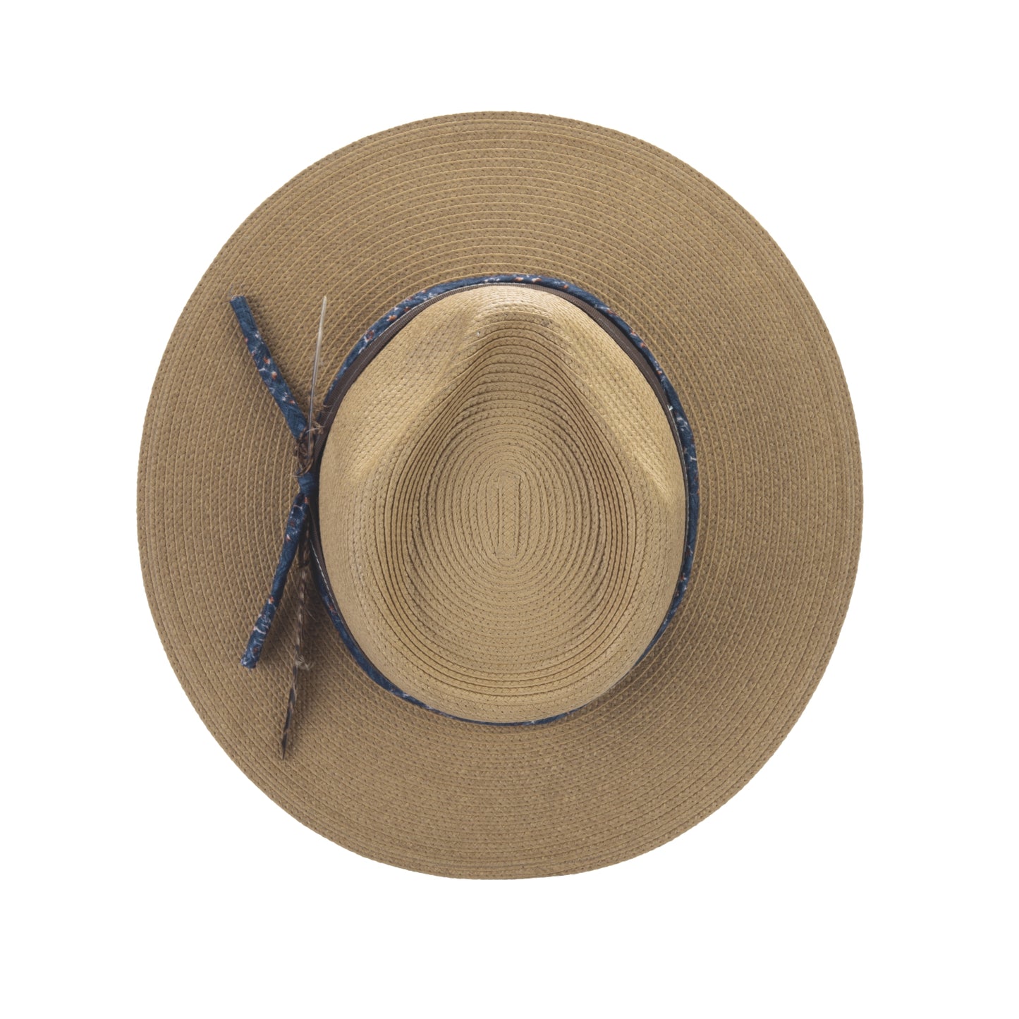Palermo Paper Braid Western Hat Pecan