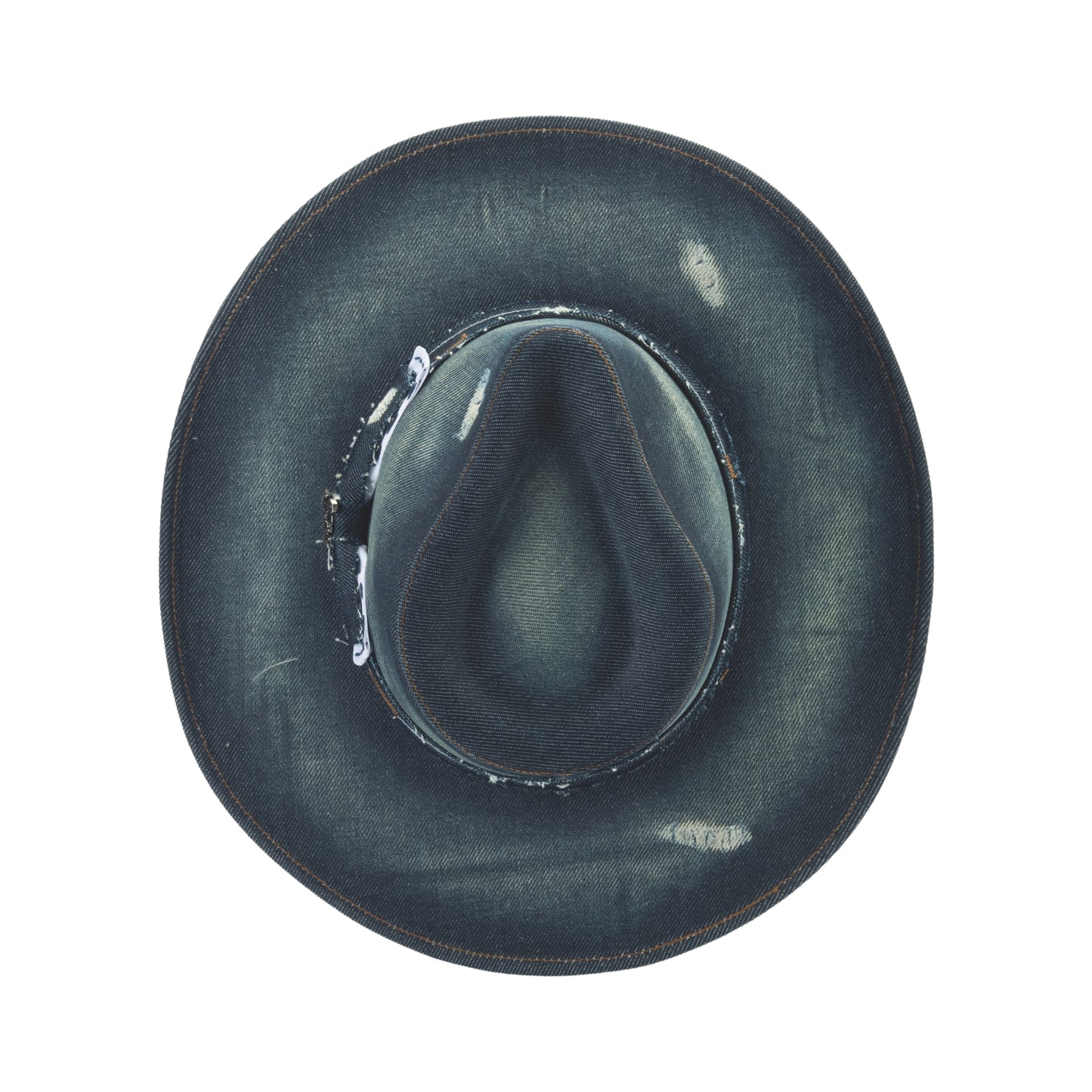 Anaheim City Slicker Hat Denim - Distressed