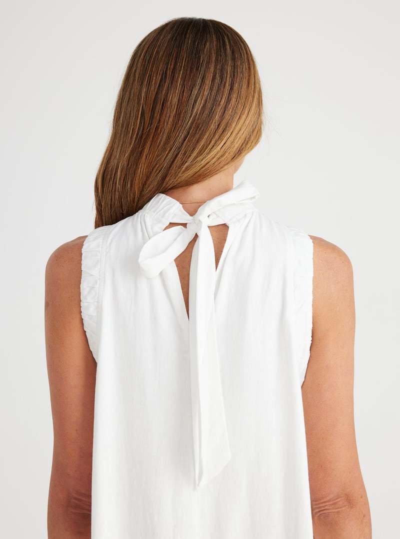 Brave+True Kelley Dress White