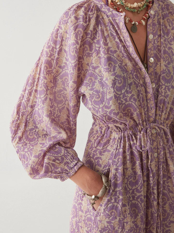 Maison Hotel Verbena Casilda Dress-Purple Rain