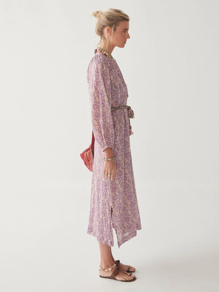 Maison Hotel Verbena Casilda Dress-Purple Rain