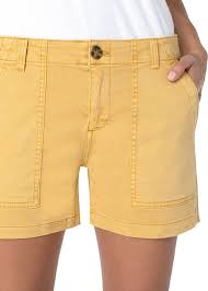 Liverpool Utility Shorts Flaxen Gold