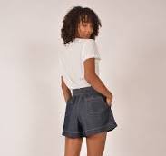 Rubyyaya Pula Short-Denim