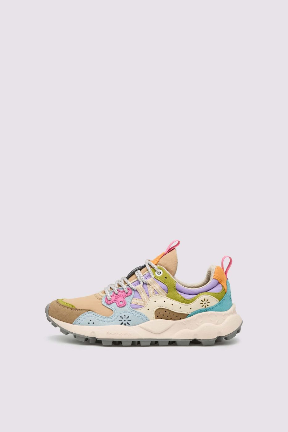 Flower Mountain Yamano 3 Kaiso Sneaker Beige - Light Blue