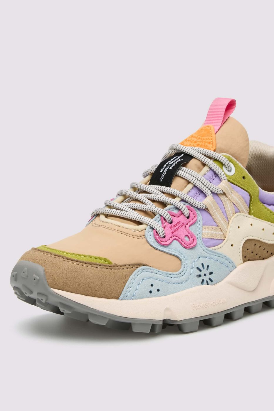 Flower Mountain Yamano 3 Kaiso Sneaker Beige - Light Blue