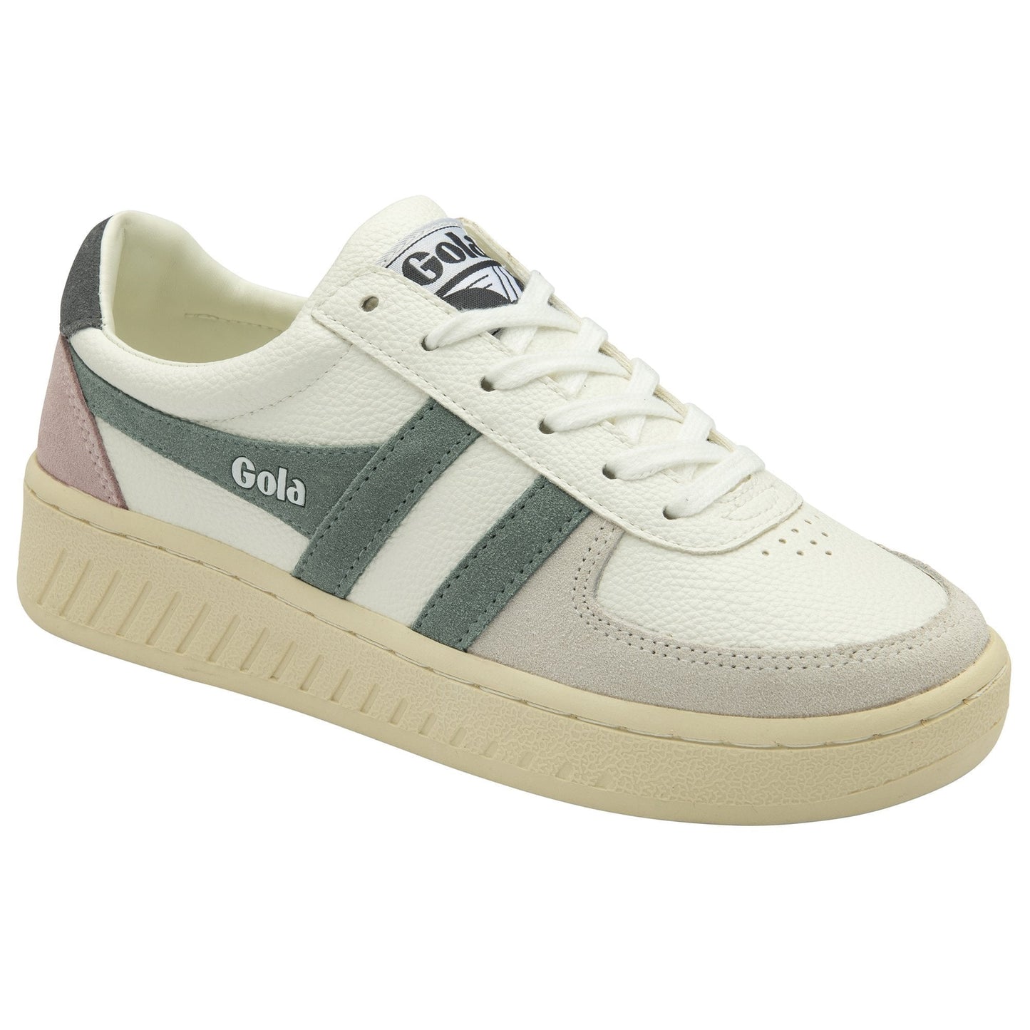 Gola Grandslam Trident Sneaker - White/Slate/Shadow