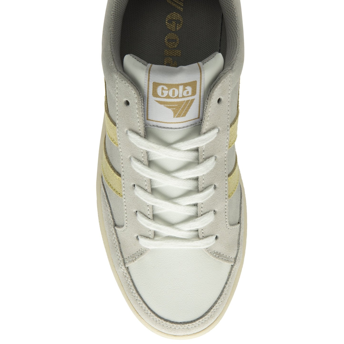 Gola Superslam Blaze Low Top-Silver/Lemon/Lavender