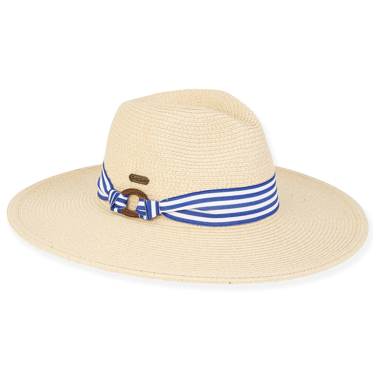 Adrift Paper Straw Safari Hat-Natural