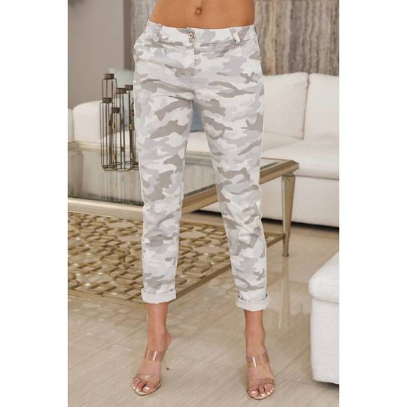 Milio Milano Italian Camoflauge Chinos