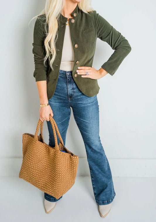 Drew Jordan Jacket Blazer - Olive