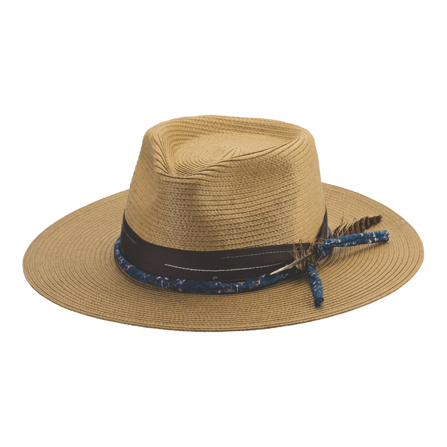 Palermo Paper Braid Western Hat Pecan