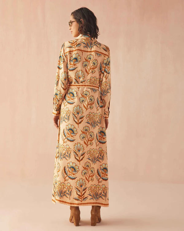 Omika Palma Maxi Dress - Aleena Butternut