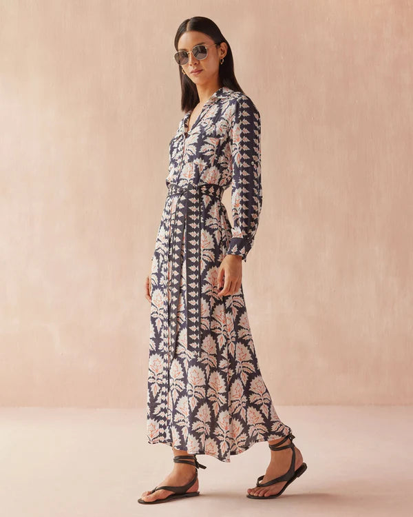 Omika Palma Maxi Dress Mika Caviar