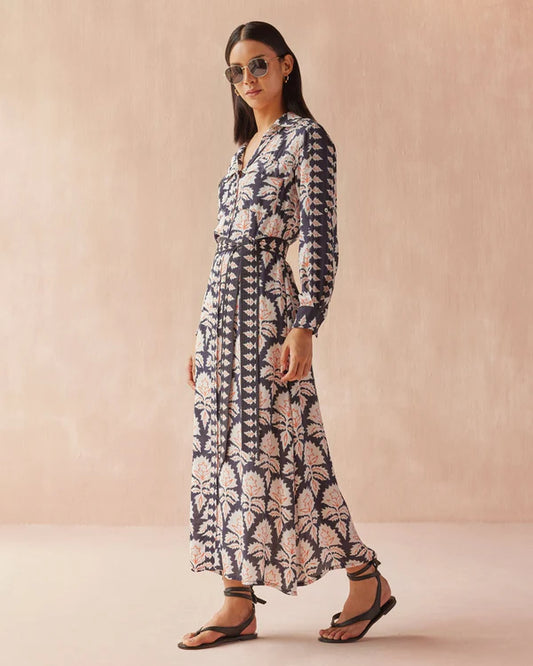 Omika Palma Maxi Dress Mika Caviar