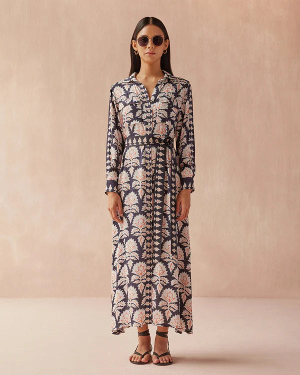 Omika Palma Maxi Dress Mika Caviar