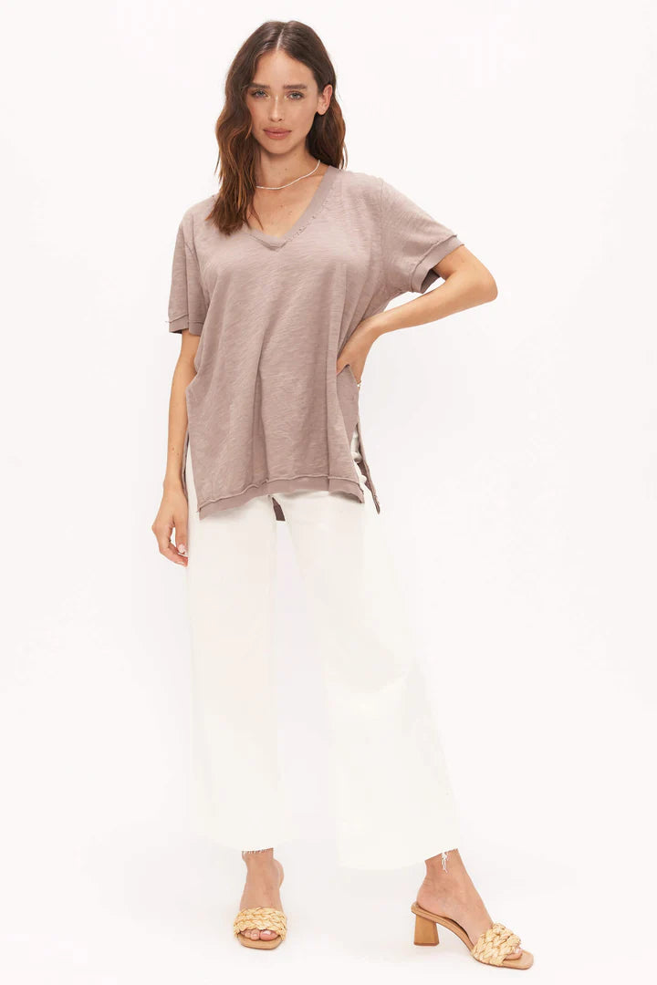 Project Social Knock Out V Neck Tee