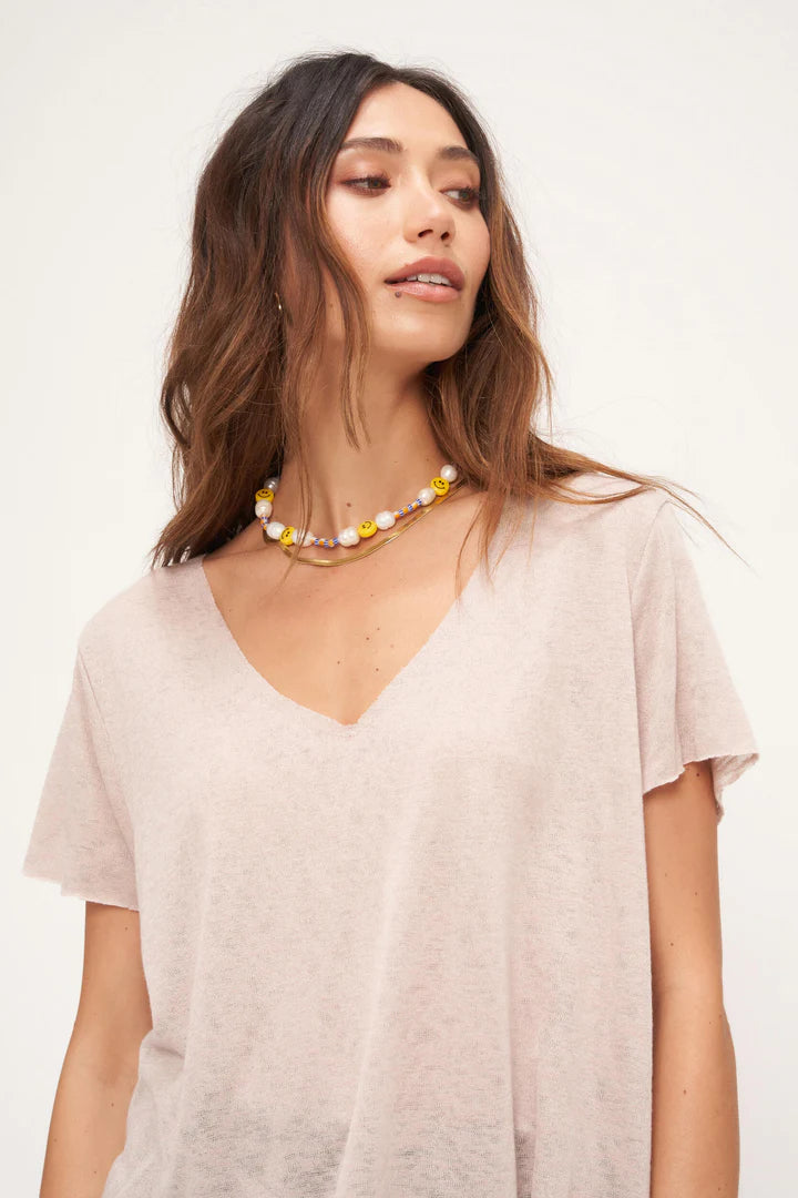 Project Social Knock Out V Neck Tee