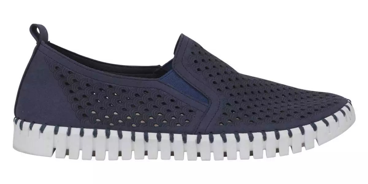 Ilse Jacobsen Men's Slip On Shoe 140 Dark Indigo