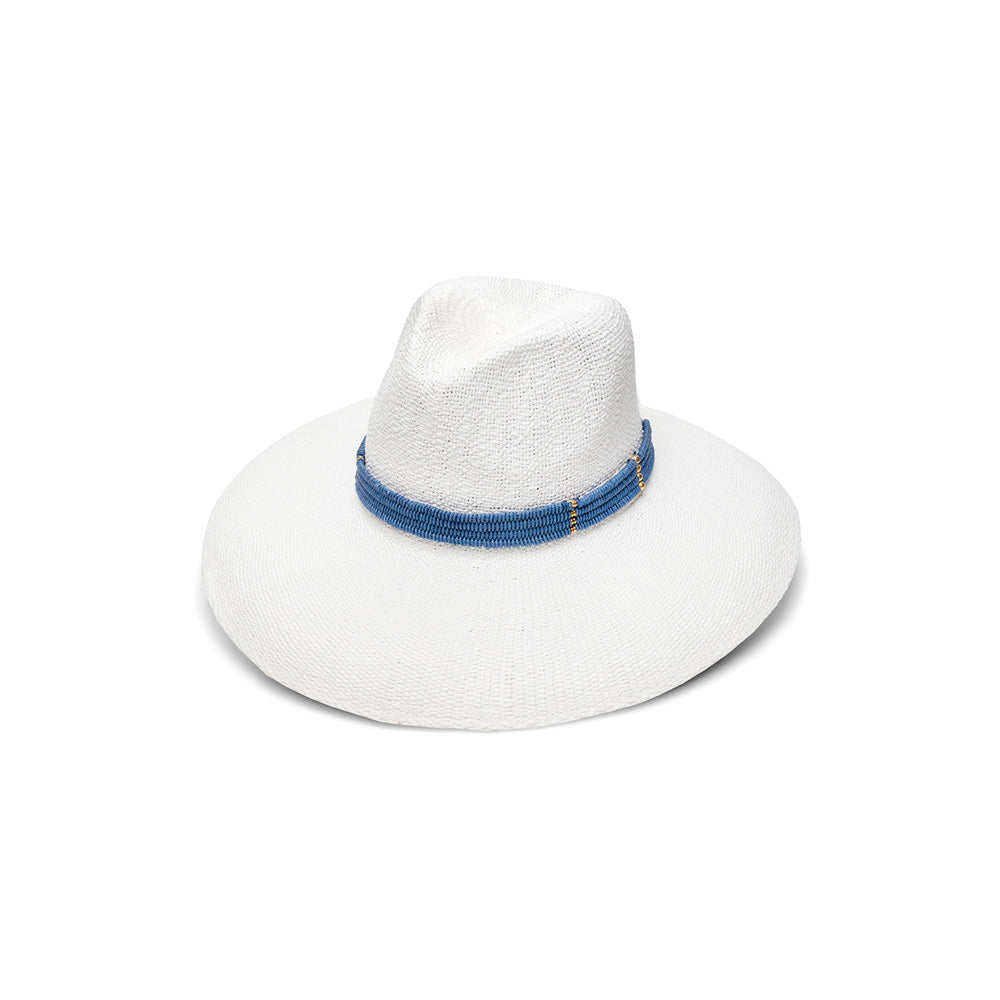 Saylor Straw Hat -White