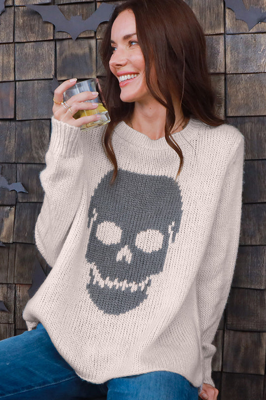 Wooden Ships Skull Crewneck