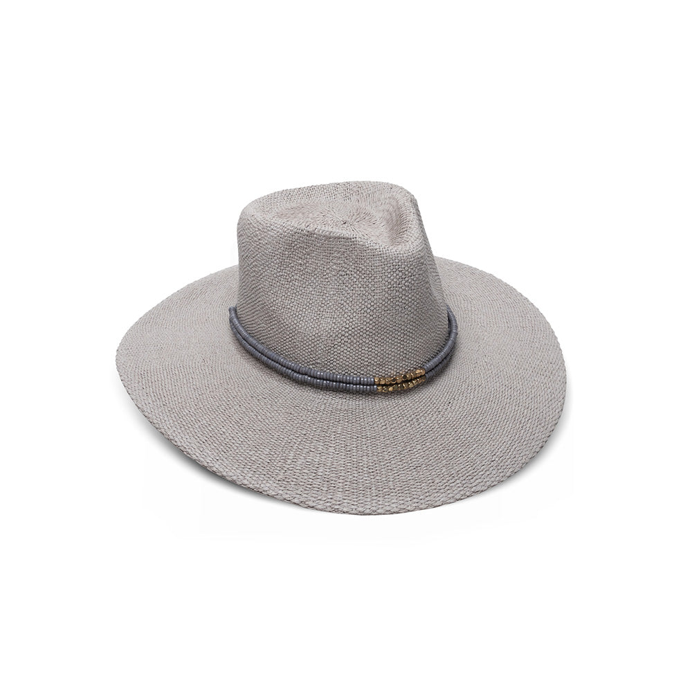 Smokey Straw Rancher Hat - Grey