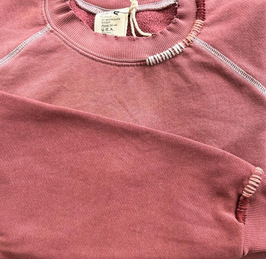 I Stole My Boyfriend's Shirt Arizona Ombre Sweatshirt Brick