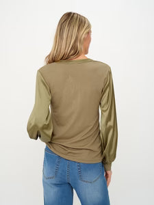 Six Fifty Janie Top - Olive