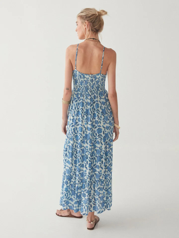 Maison Hotel Vilma Dress - Blue Poppy