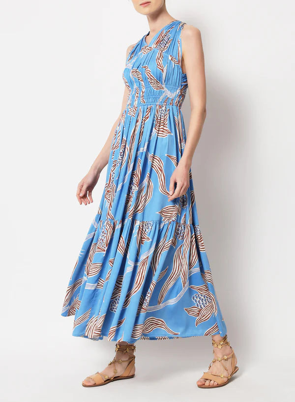 Omika Evelyn Maxi Dress-Lido Lagoon