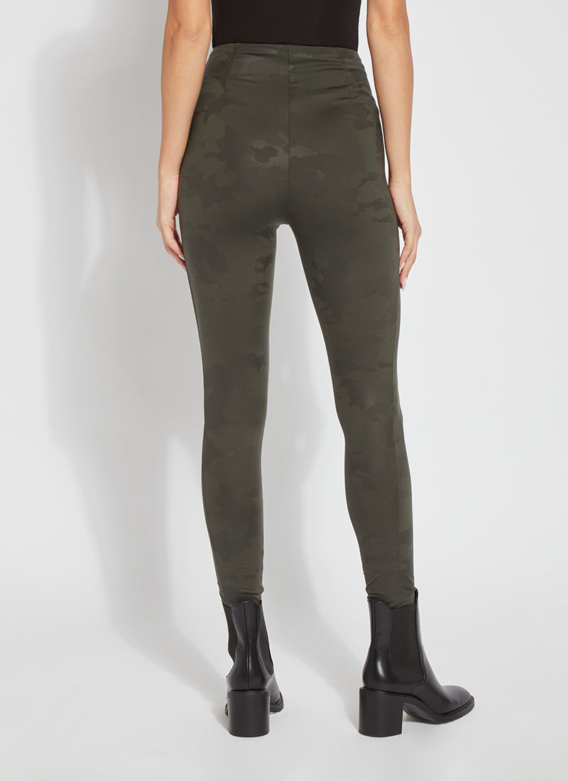 Lysse Matilda Foil Legging-Dark Cedar