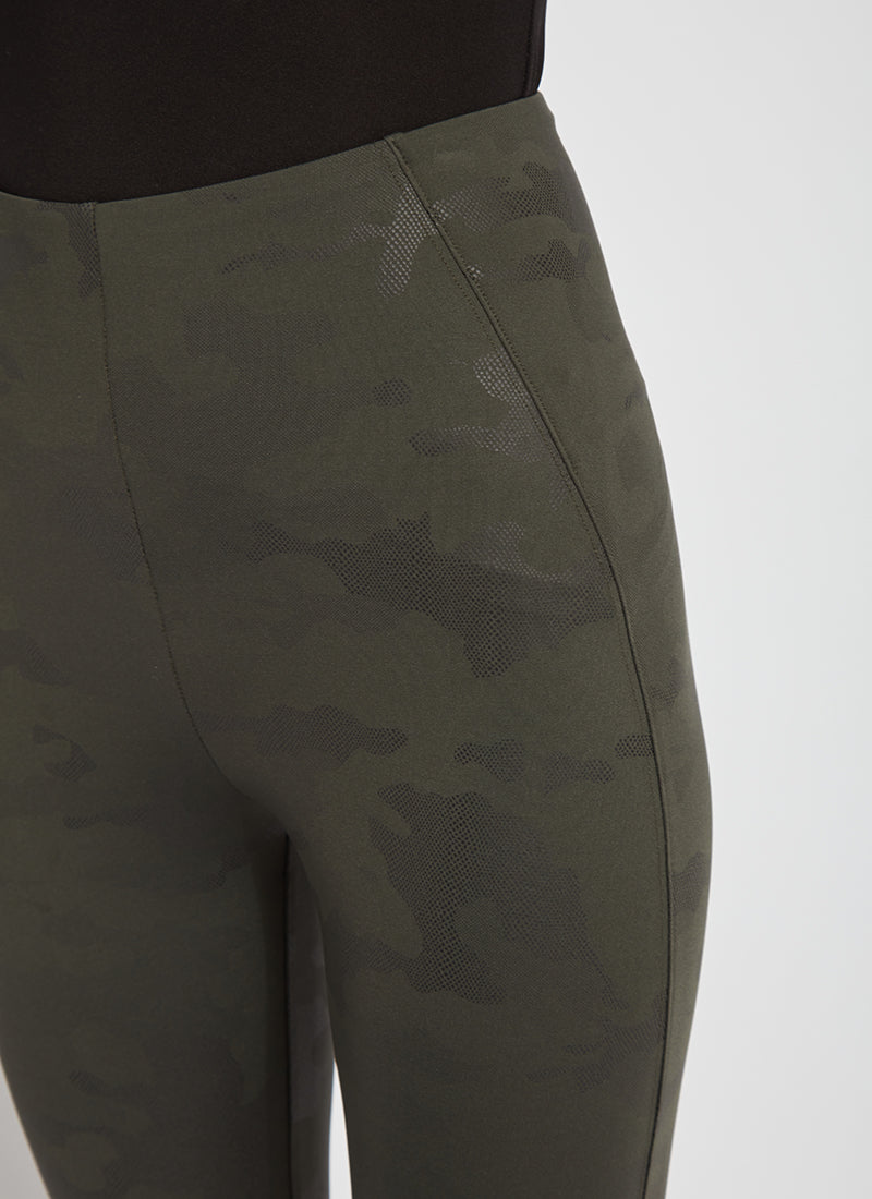 Lysse Matilda Foil Legging-Dark Cedar