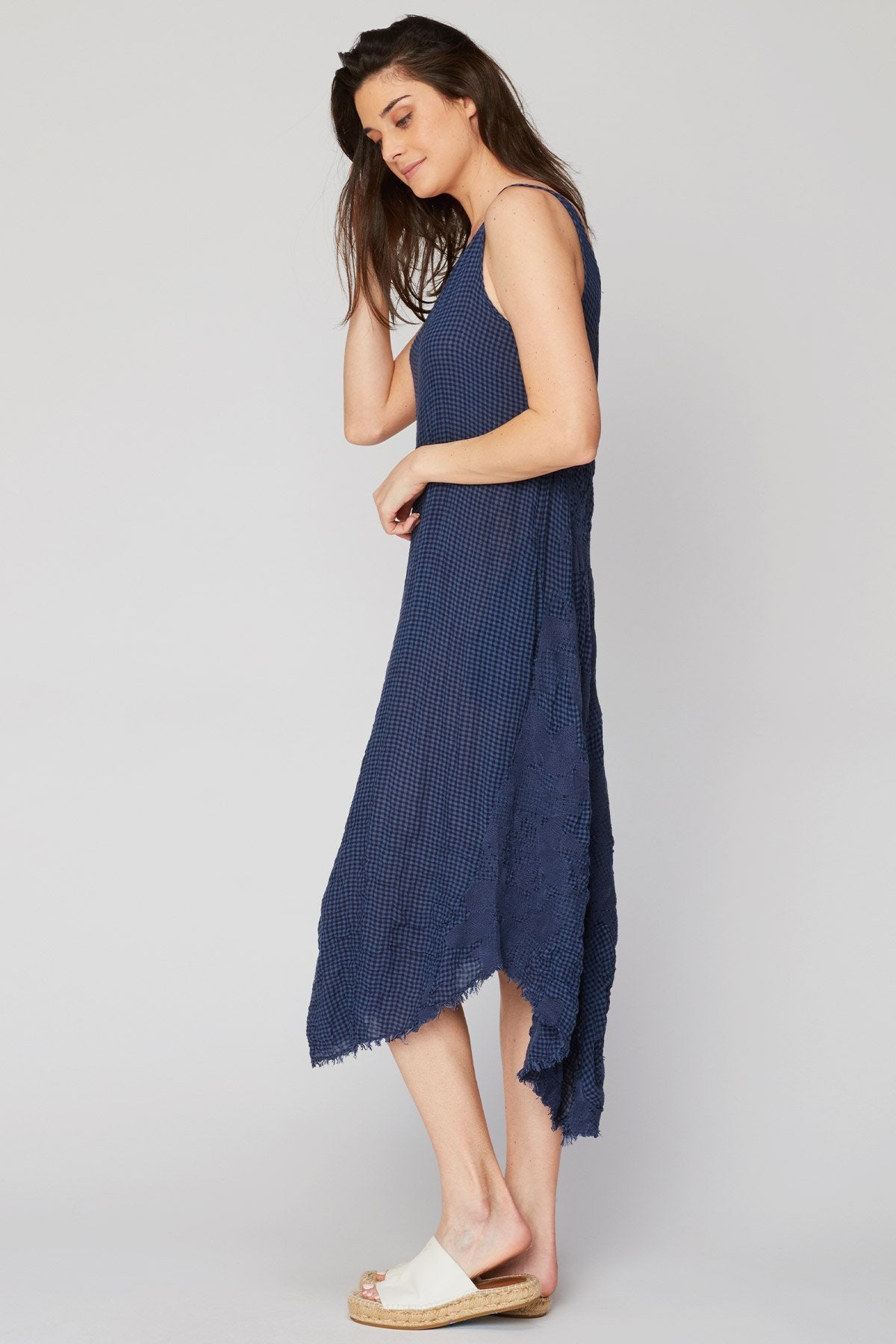 XCVI Gingham Picnic Dress Eventide