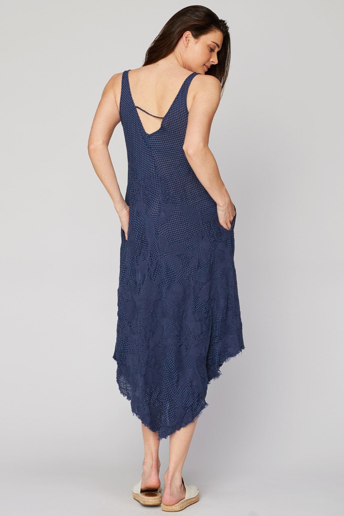XCVI Gingham Picnic Dress Eventide