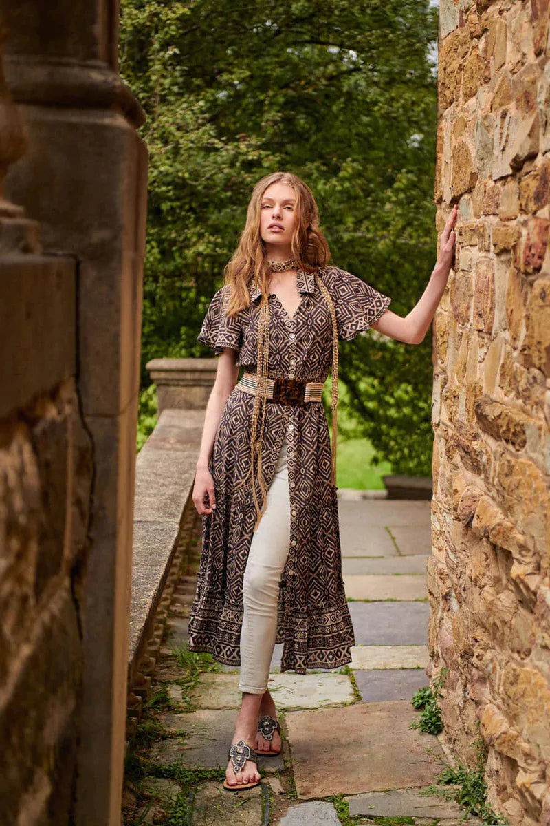 Rubyyaya Aztec Maxi Dress Rubyyaya Aztec Maxi Dress