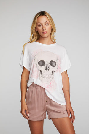 Chaser Skull & Roses Tee