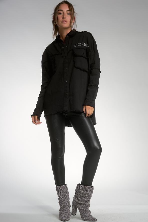 Elan Dallas Jacket-Black/Silver
