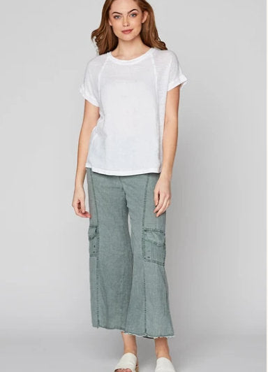 XCVI Rustic Cargo Crop Pant